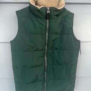 Green Kids Puffer Vest Carter’s 5T